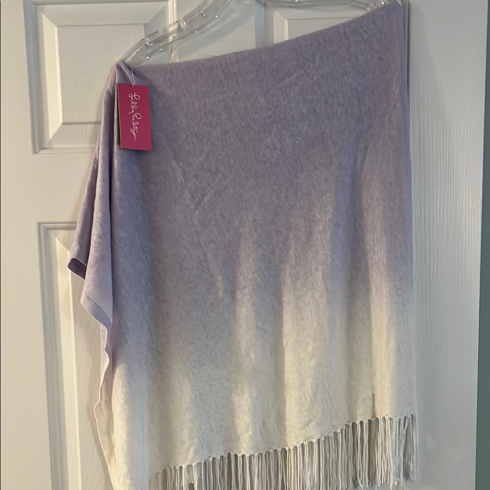 Lilly Pulitzer Lilac Verben Sweater Wrap